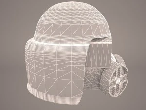 m&aacute;scara de g&aacute;s Modelo 3D