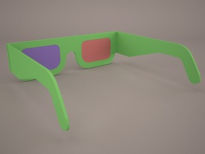3d glasses 3D Модель