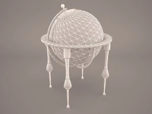 antique globe 3D Model