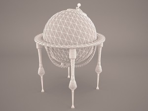 antique globe 3D-Modell