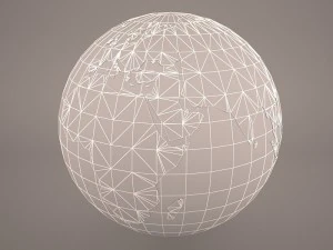 earth globe 3D Model