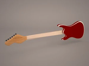 stratocaster gitar 3D Model