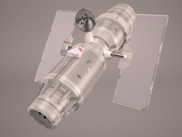 gps satellite navstar Model 3D .c4d .max .obj .3ds .fbx .stl .blend 