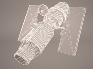 gps satellite navstar Model 3D