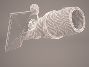 gps satellite navstar Model 3D