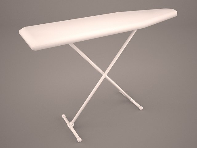 ironing board 3D 모델 .c4d .max .obj .3ds .fbx .stl .blend 