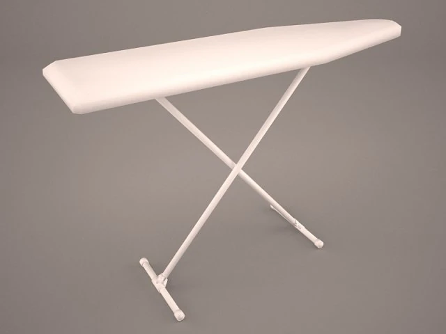 ironing board 3D Model .c4d .max .obj .3ds .fbx .stl .blend