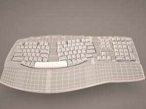 keyboard Modello 3D