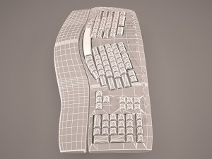 keyboard Modello 3D