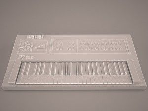 usb midi keyboard u-key Model 3D