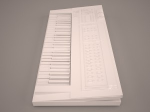 usb midi keyboard u-key Model 3D