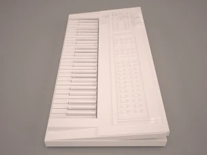 usb midi keyboard u-key 3D Model