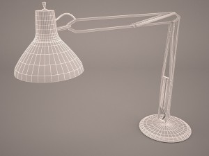desk lamp 3D 모델