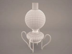 oil lamp 3D Model