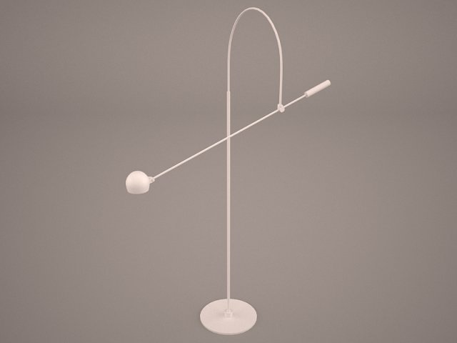 desk lamp 3D Model .c4d .max .obj .3ds .fbx .stl .blend 