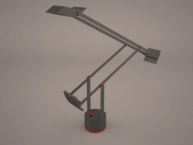 lampe de bureau Modèle 3D .c4d .max .obj .3ds .fbx .stl .blend 