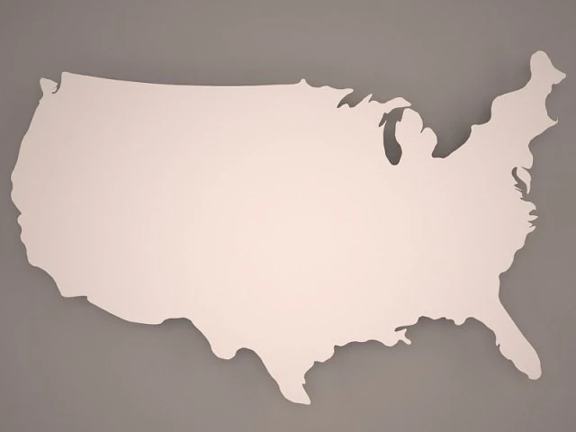 america 3D Model .c4d .max .obj .3ds .fbx .stl .blend 