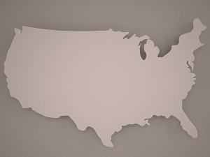 america 3D Model