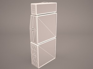 marshall stack 3Dモデル