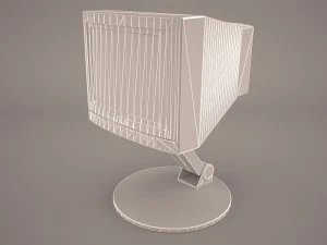 vecchio pc compaq deskpro Modello 3D