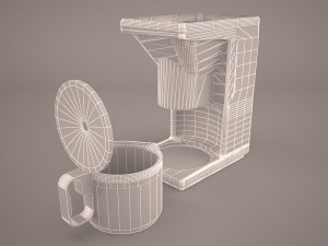 mr coffee maker Modelo 3D