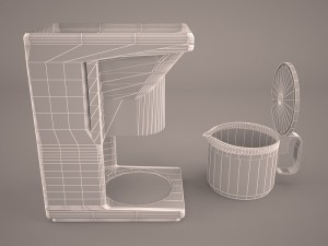 mr coffee maker Modelo 3D