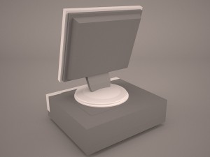 old pc compaq deskpro 3D Model
