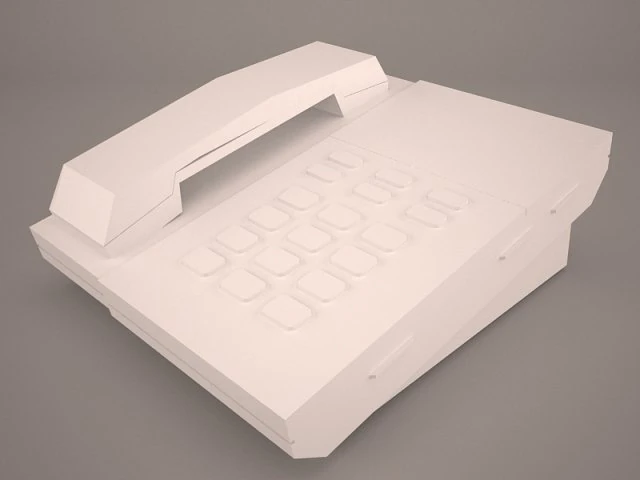 電話をかける 3Dモデル .c4d .max .obj .3ds .fbx .stl .blend 