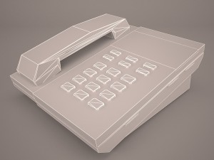 phone dialing 3D Модель
