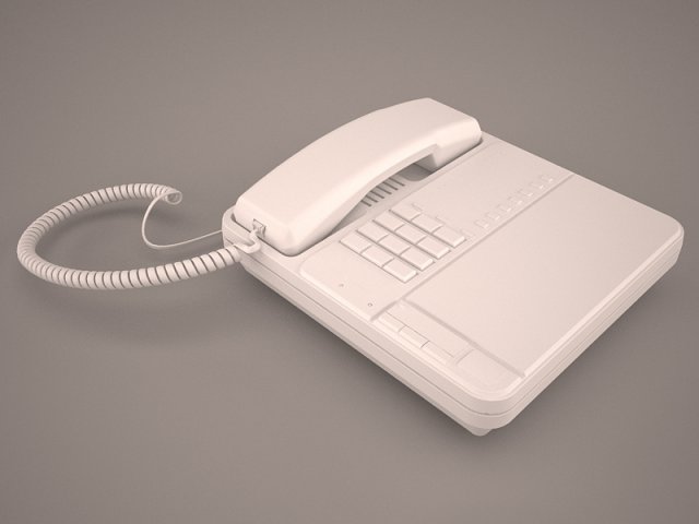 phone dialing 3D Model .c4d .max .obj .3ds .fbx .stl .blend 