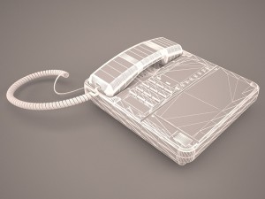 phone dialing 3D Model