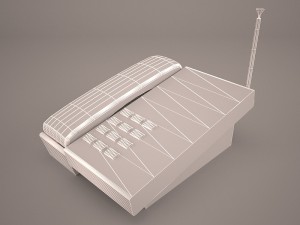 phone dialing 3D 模型