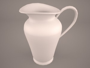 porcelain carafe 3D Model