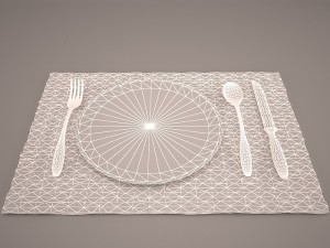 simple flatware 3D मॉडल