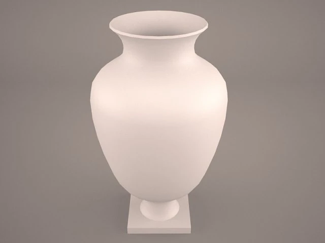 porcelain large vases 3D Model .c4d .max .obj .3ds .fbx .stl .blend 