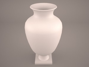 porcelain large vases 3D Model