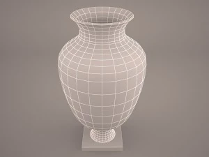 porcelain large vases 3D Model