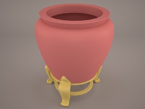 pottery short 3D Model
