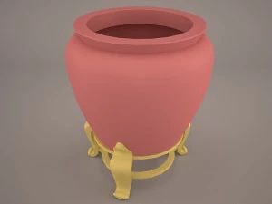ceramica corta Modelo 3D