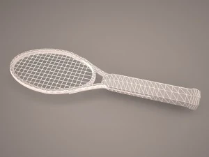 tennis racket 3D Model
