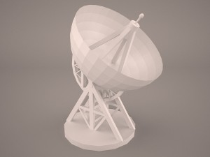 satellite dish super 3Dモデル