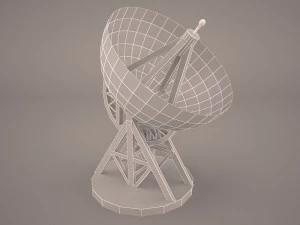 satellite dish super 3D Model