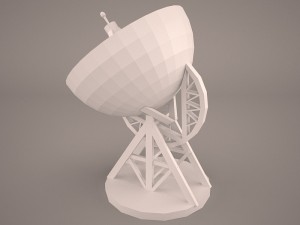 satellite dish super 3D Model