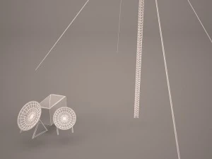 satellite dish super 3D Model