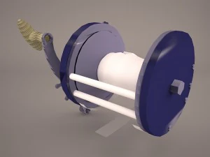 windlass 3D Model