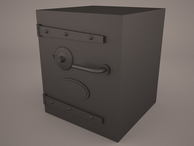 safe lock 3D 모델 .c4d .max .obj .3ds .fbx .stl .blend 