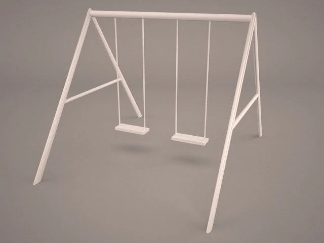 swing 3D Model .c4d .max .obj .3ds .fbx .stl .blend 