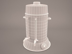 tea machine Modèle 3D