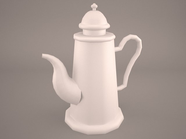 antique teapot Modèle 3D .c4d .max .obj .3ds .fbx .stl .blend 