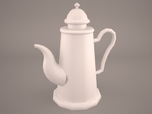 antique teapot 3D Model